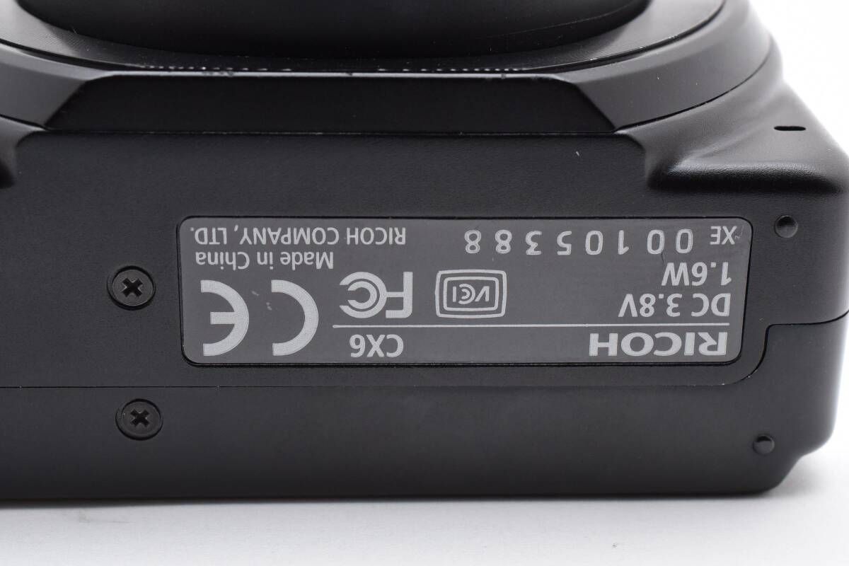 RICOH デジタルカメラ CX6ブラック CX6-BK RICOH デジタルカメラ CX6ブラック CX6-BK RICOH デジタルカメラ CX
