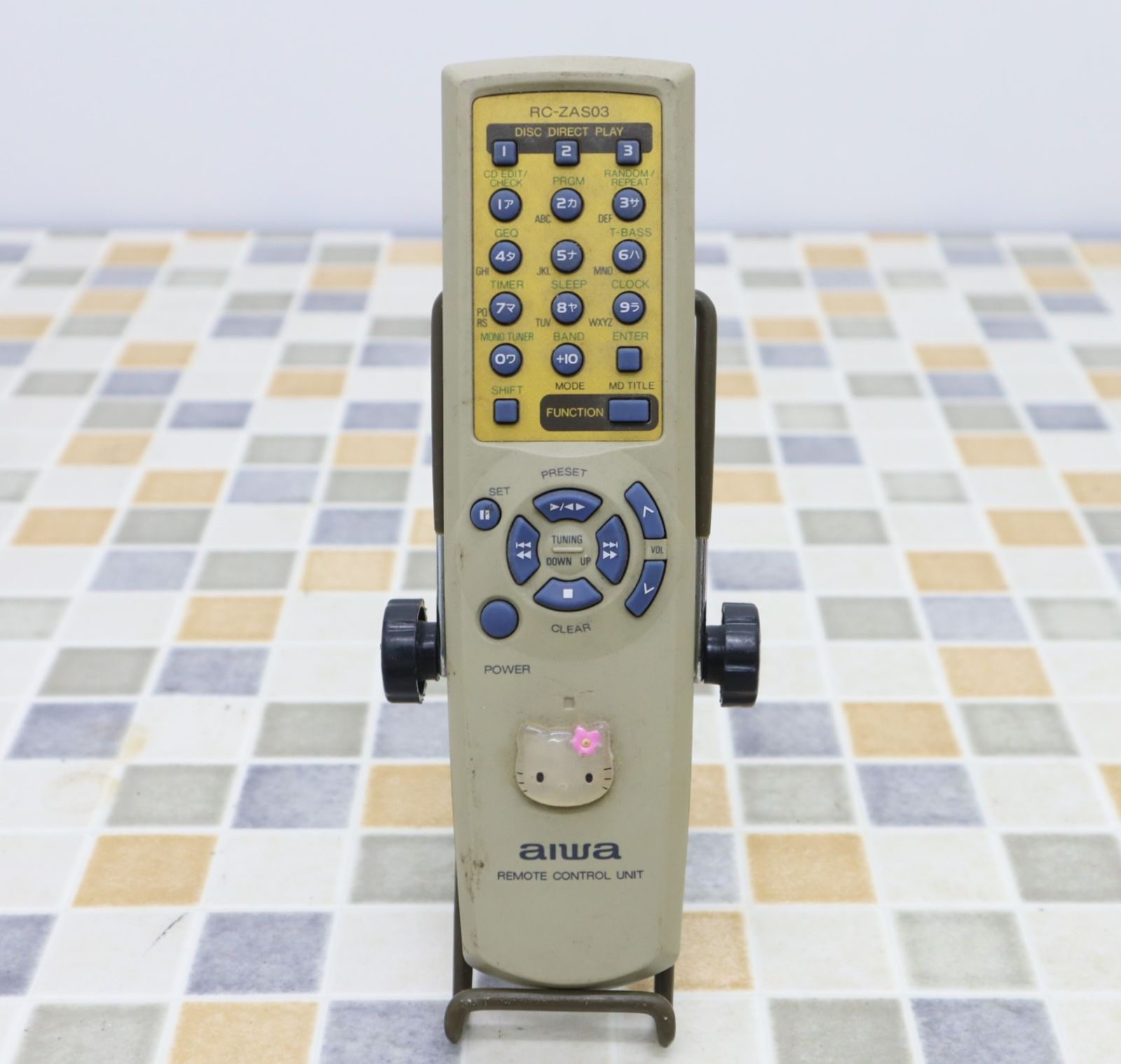 aiwa RC-ZAS03 リモコン　 アイワ オーディオ ∽ 赤外線確認済み｜オーディオ用 リモコン｜aiwa アイワ RC