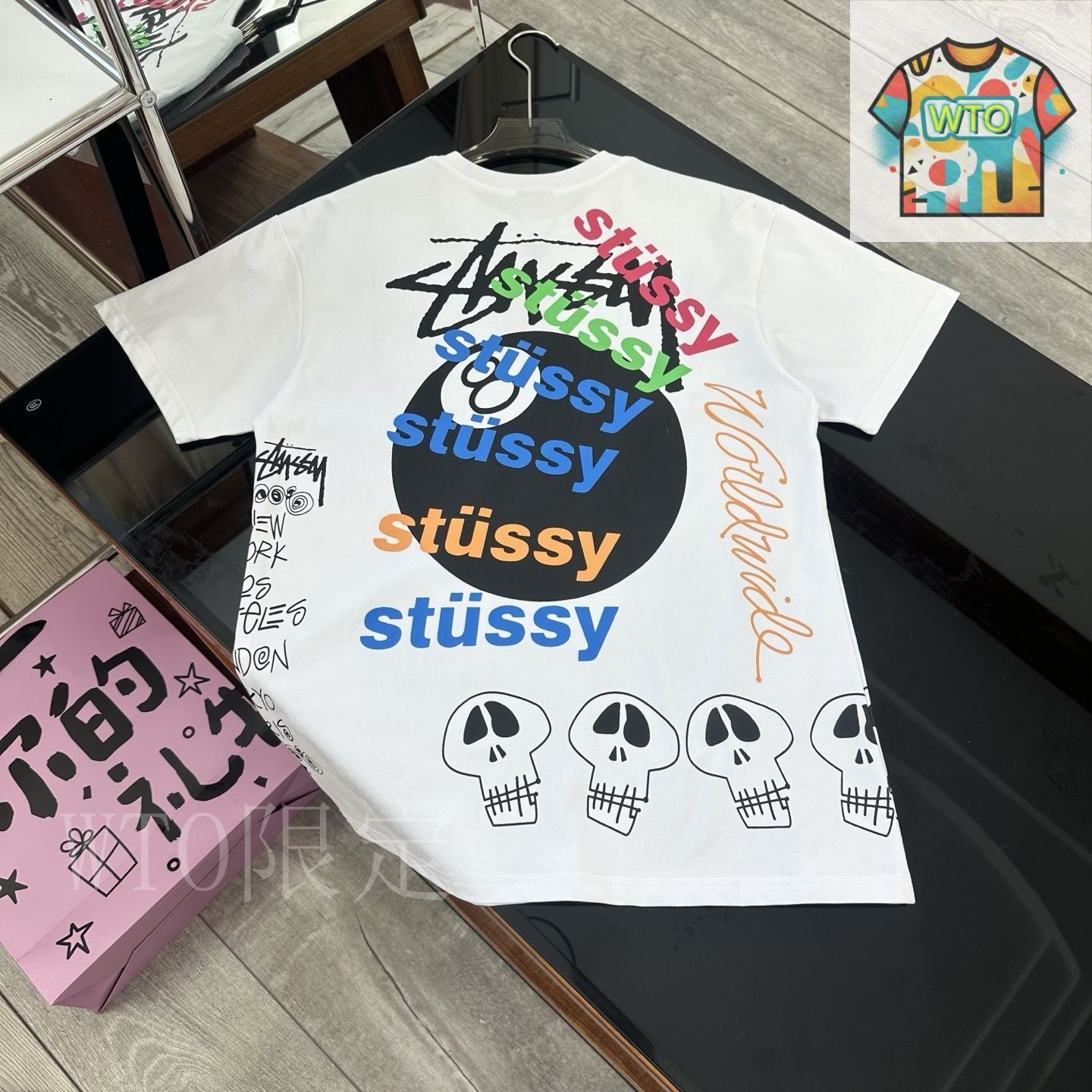今日特価】Stussy Graffiti T-Shirt スタッシー グラフィティ T