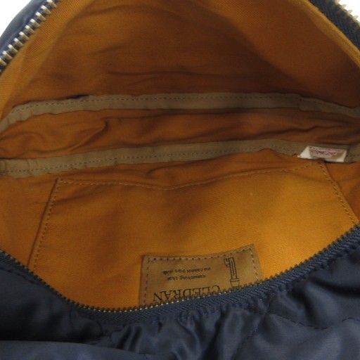 クレドラン CLEDRAN キルティング ボディバッグ 紺 ネイビー /AE