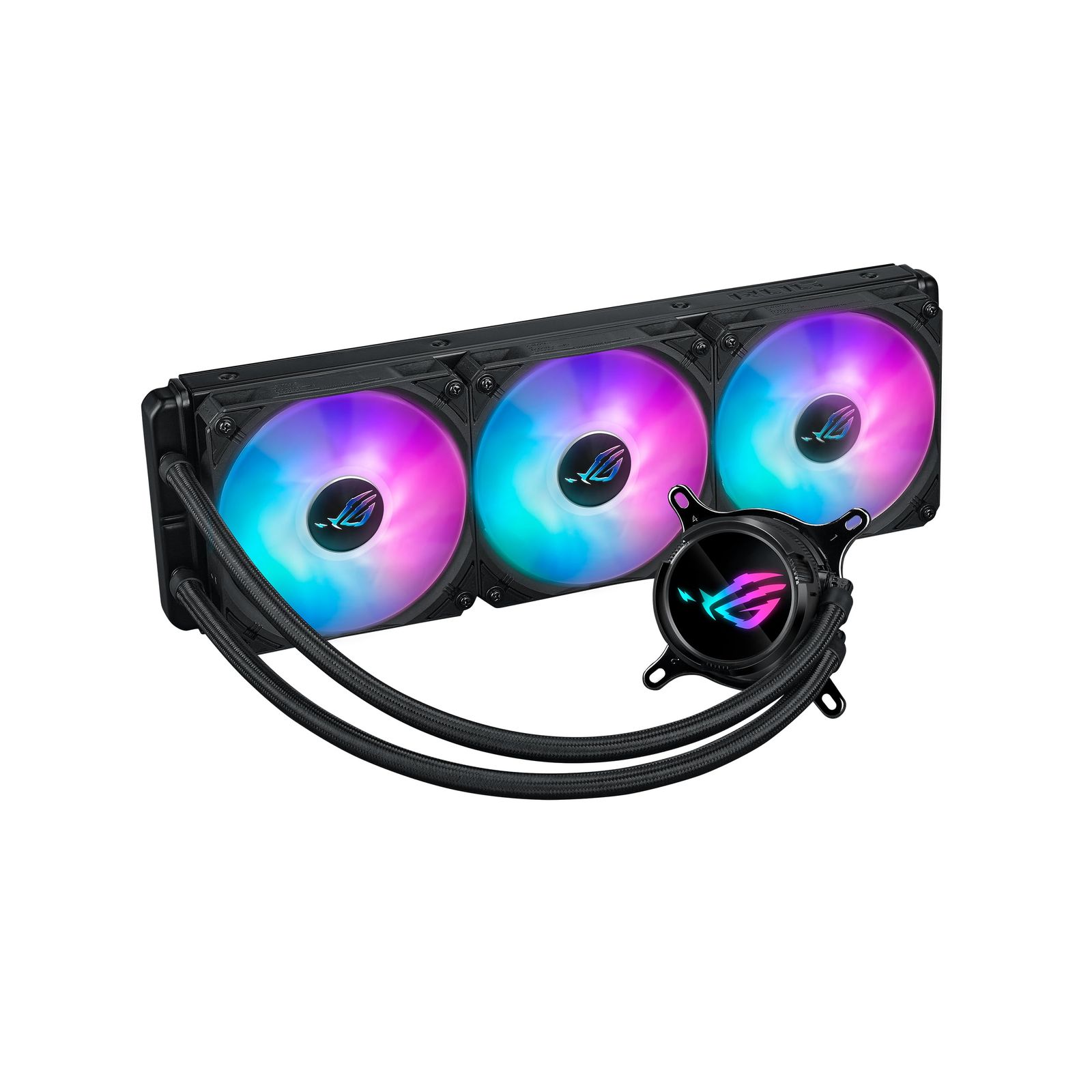 Amazon.co.jp ASUS CPUクーラー 360mm オールインワン AIO 水冷 ROG STRIX LC III 360 ARGB 黒 正規代理店品 黒