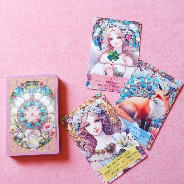 新作☆NEW☆＜送料無料＞虹の天使のルノルマンカード Angel'sLenormandCard 36枚 / Holy Charm　タロットカード　オラクルカード