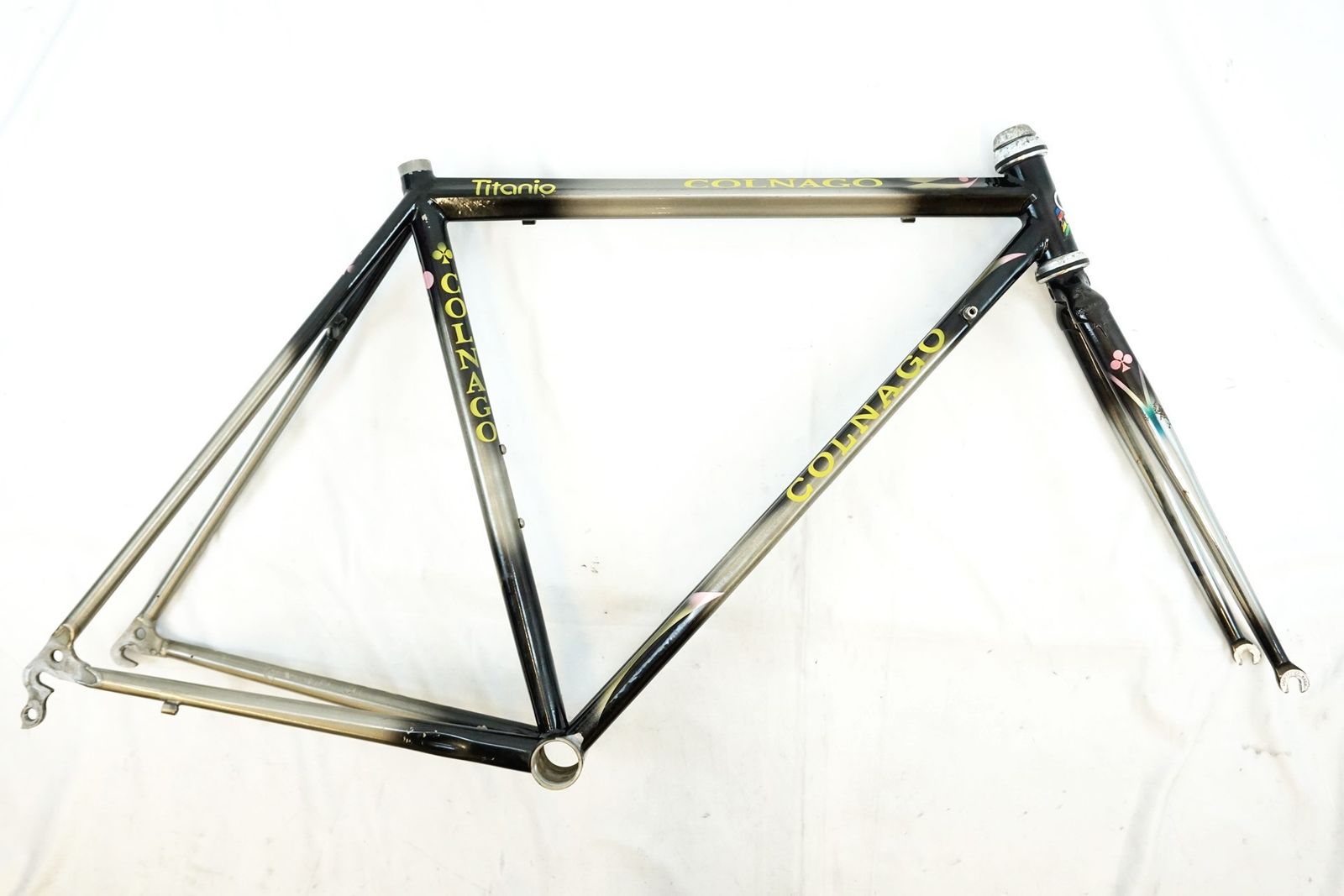 ジャンク COLNAGO 「コルナゴ」 TITANIO BITITAN 年式不明 フレーム 