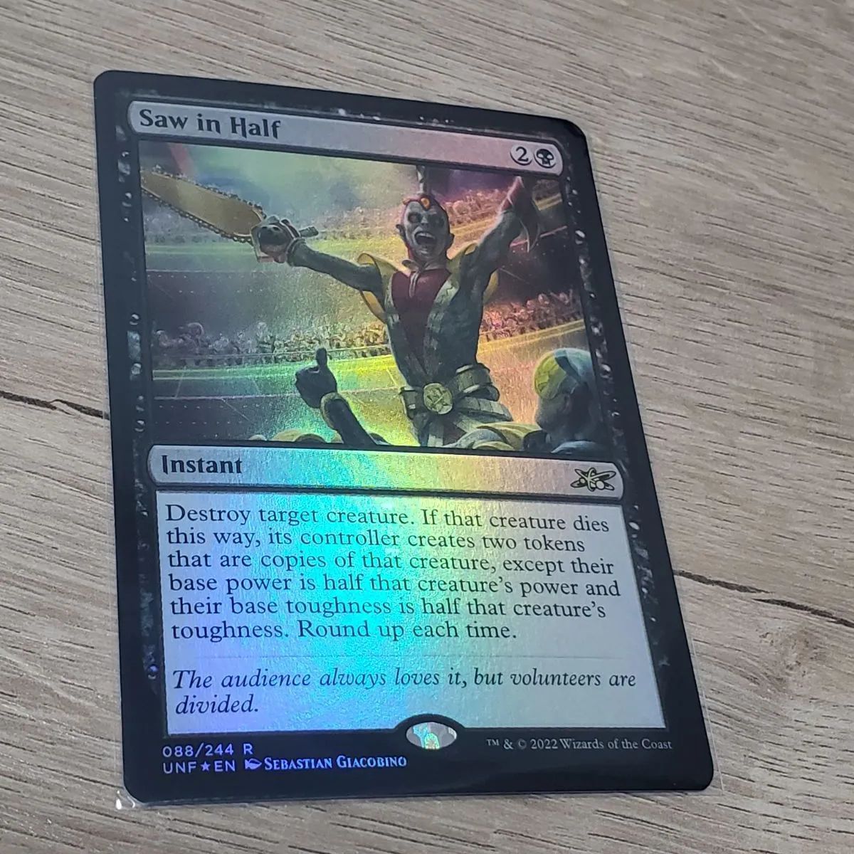 MTG Saw in Half Foil-