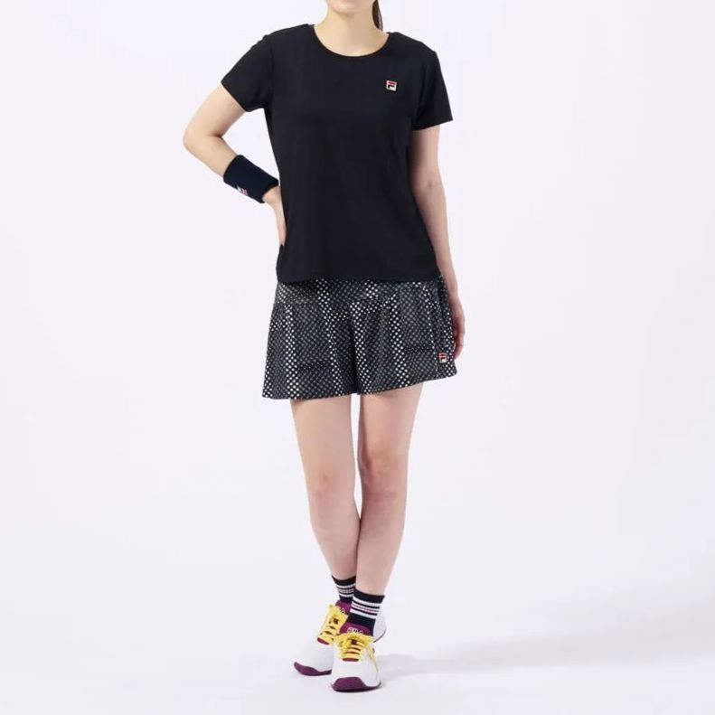 新品未使用FILAフィラスコート〇キュロット FILA フィラ テニス スコート風 キュロットパンツ Mサイズ 新品