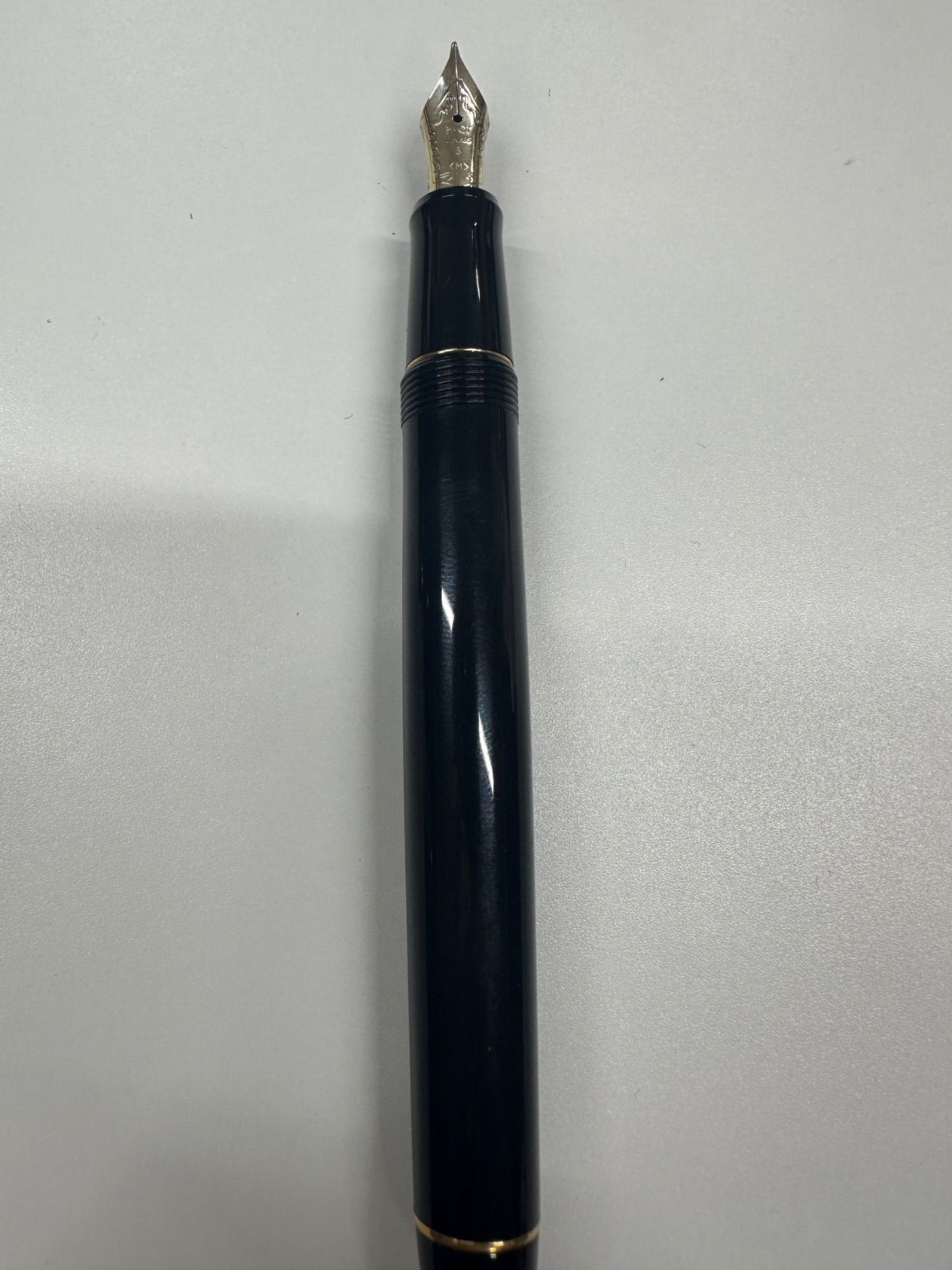 PAILOT 万年筆 カスタム74 ブラック ペン先刻印 14K 585 5 M