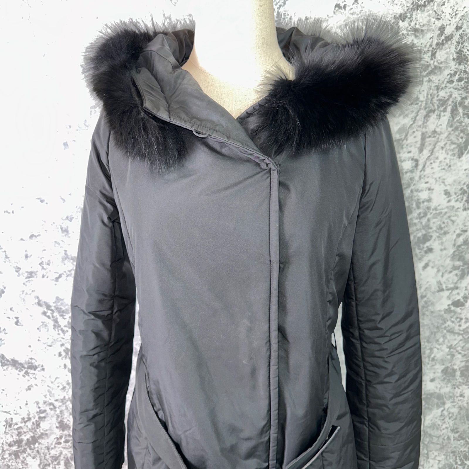 美品 M-premier BLACK エムプルミエブラック ロングダウン 美品 M-premier BLACK エムプルミエブラック ロングダウン