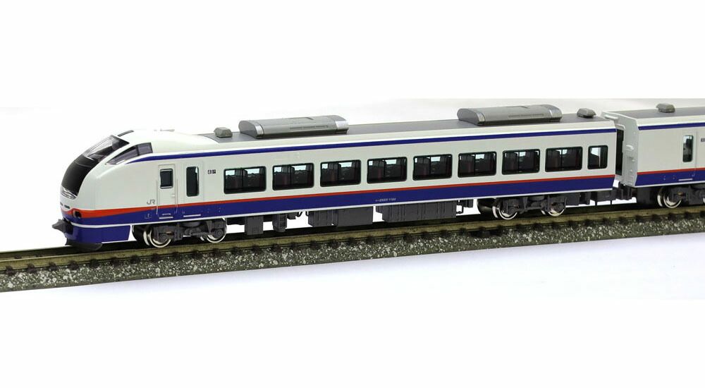 E653系1100番代しらゆき（クーラーカバー交換後）4両編成セット（動力