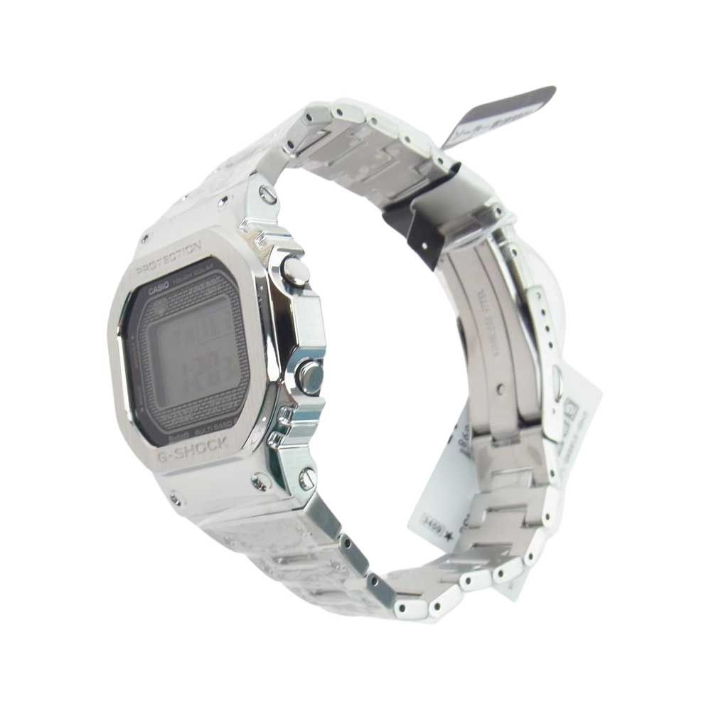 G-SHOCK ジーショック 時計 GMW-B5000D-1JF ソリッド ステンレス スチール フルメタル デジタル ソーラー ウォッチ 腕時計  シルバー系【中古】