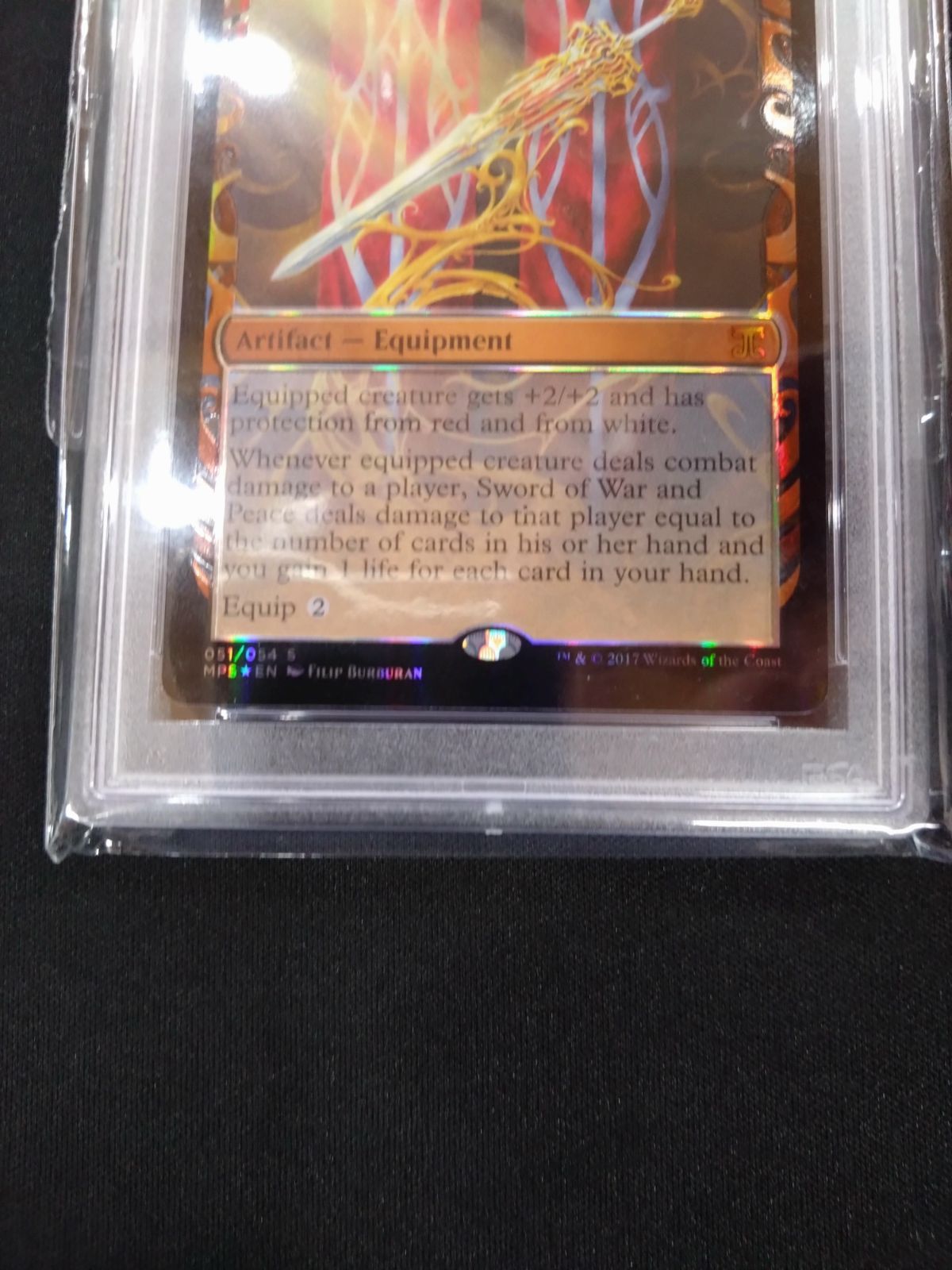 MTG 戦争と平和の剣 FOIL MPS 部分光沢 鑑定済み品 PSA10 - メルカリ