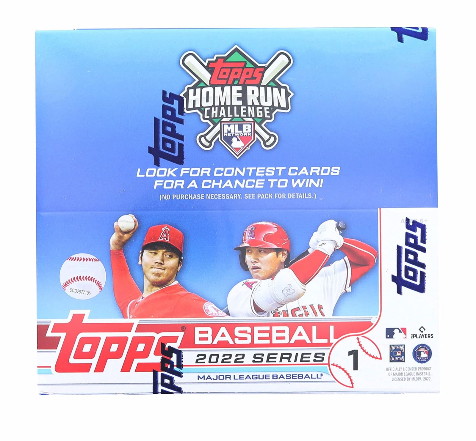 MLB 2022 Topps Series 1 Baseball Retail Box トップス シリーズ1 