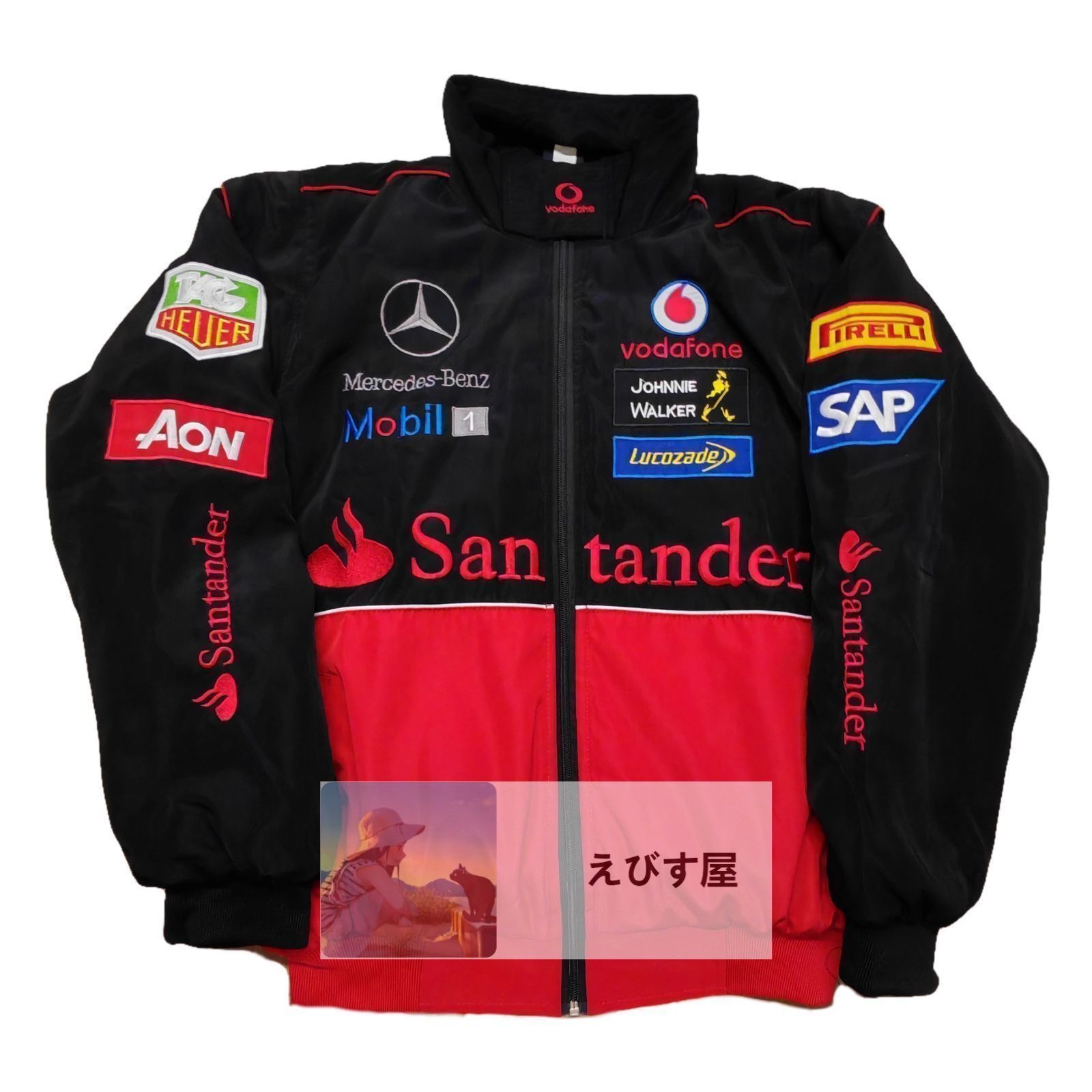 完売 Mercedes-Benz レーシングジャケット F1 メルセデスベンツ ジャケット・アウター