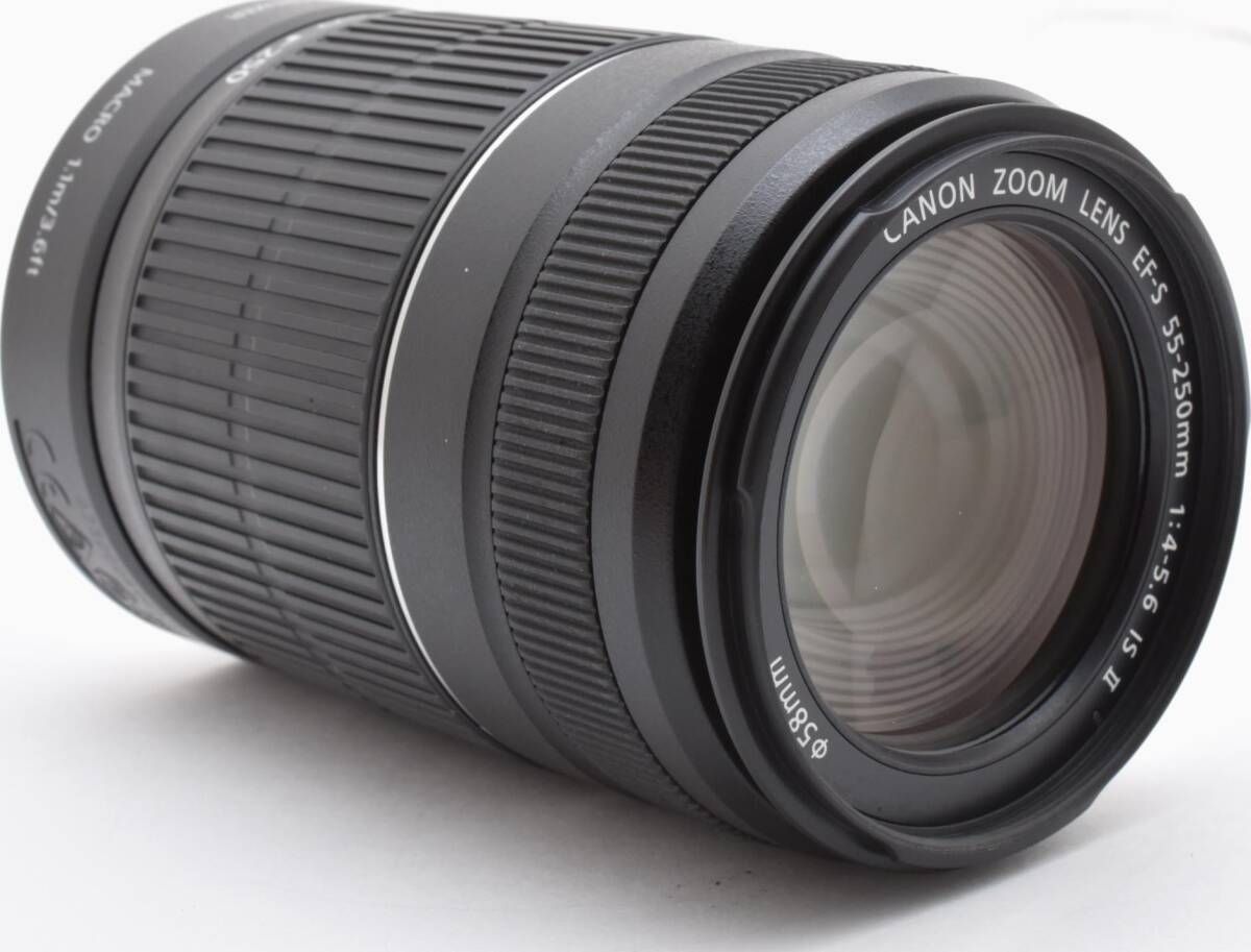 H13[6833C]3☆極美品☆ キヤノン Canon EF-S 55-250mm F4-5.6