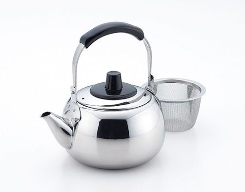 つる付急須 急須一番 500cc 茶こしアミ付 (0386082)