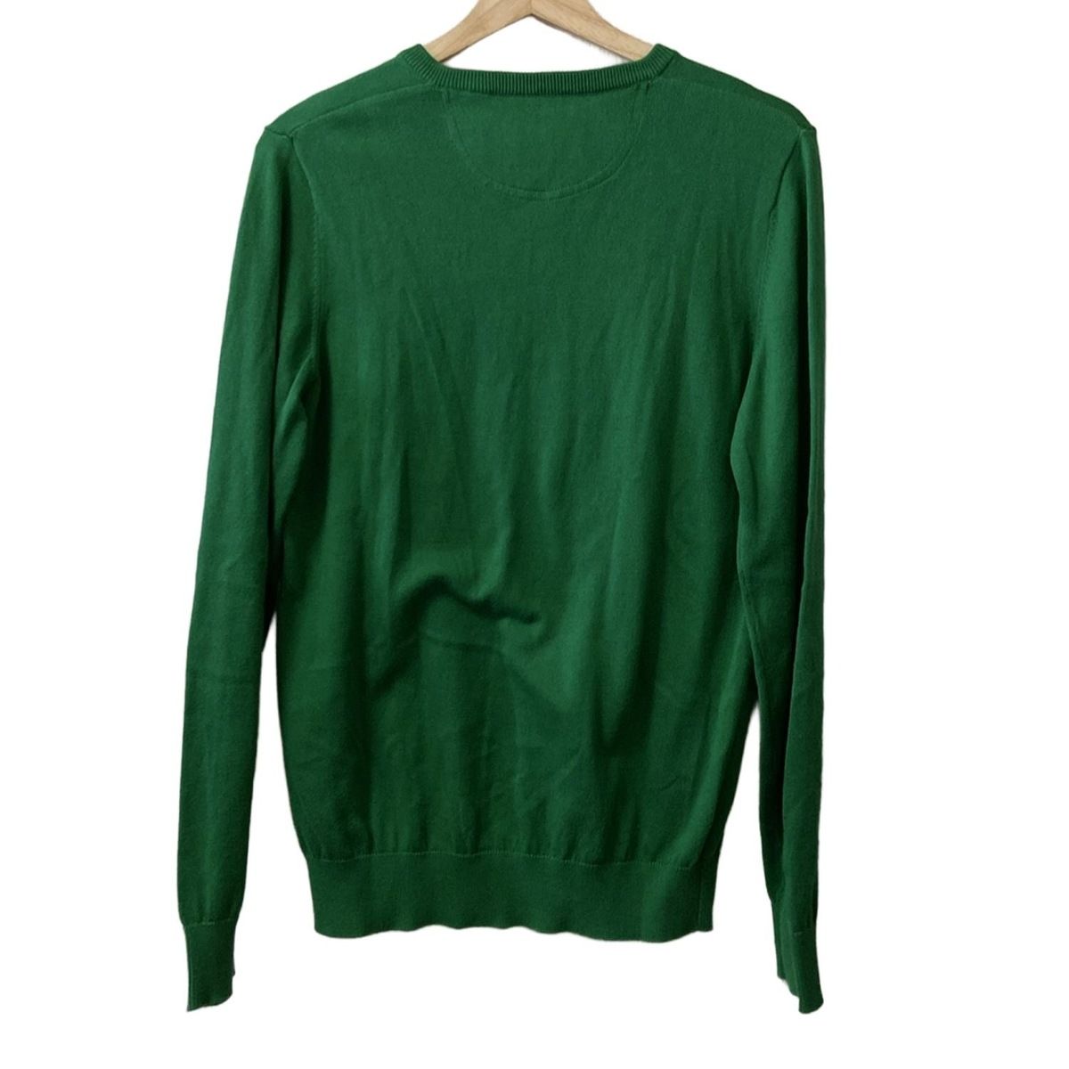 Lacoste ラコステ 長袖セーター サイズUS S レディース - グリーン Vネック