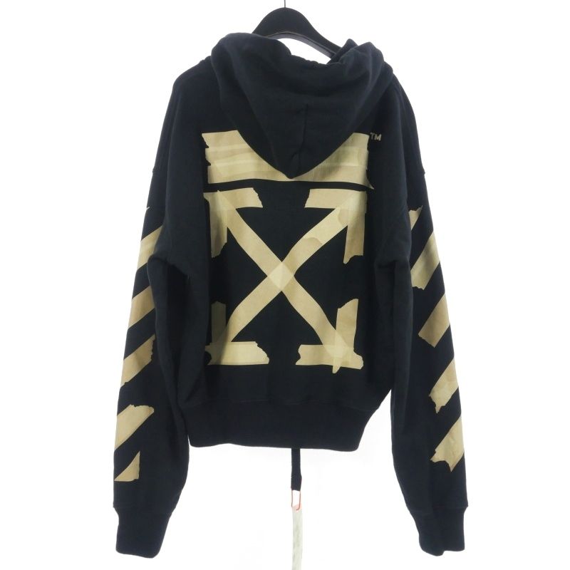 オフホワイト OFF WHITE 20SS TAPE ARROWS テープロゴ プル オフホワイト OFF WHITE 20SS TAPE ARROWS テープロゴ プル