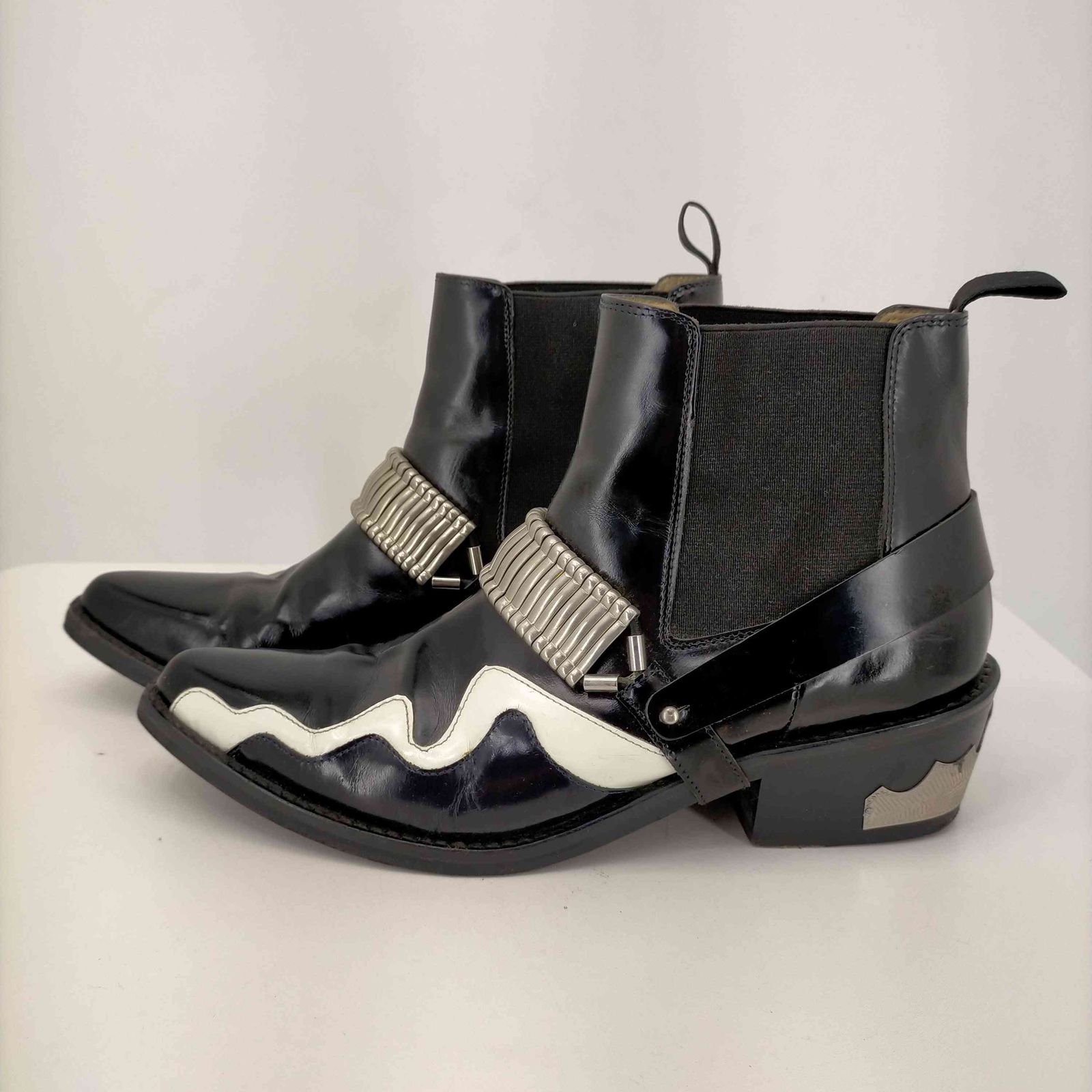 TOGA PULLA メタルベルト サイドゴアブーツ 38 【公式通販】