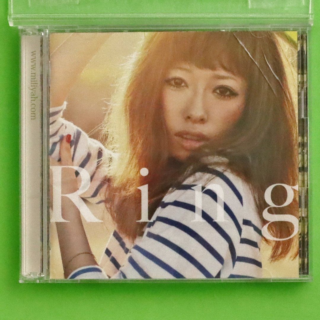 国内盤CD☆加藤ミリヤ/Miliyah Kato□ Ring(初回生産限定盤)(DVD付
