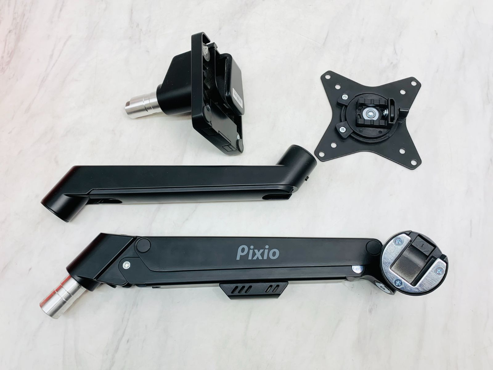 Pixio PS1S Wave Black モニターアーム ブラック Amazon.co.jp: Pixio PS1S ウェーブブラック シングルモニター