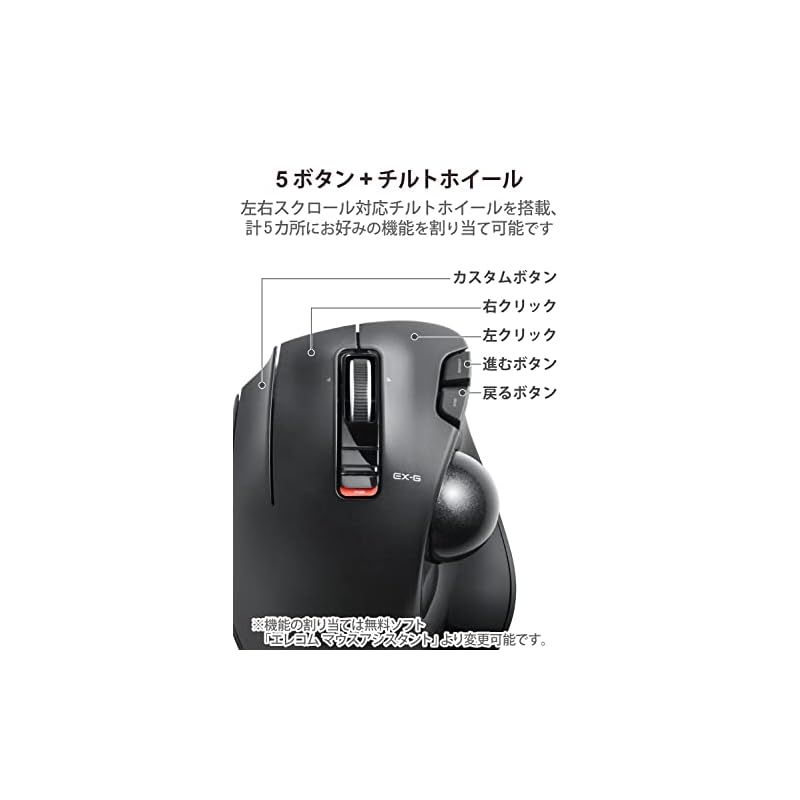 トラックボール 左手用