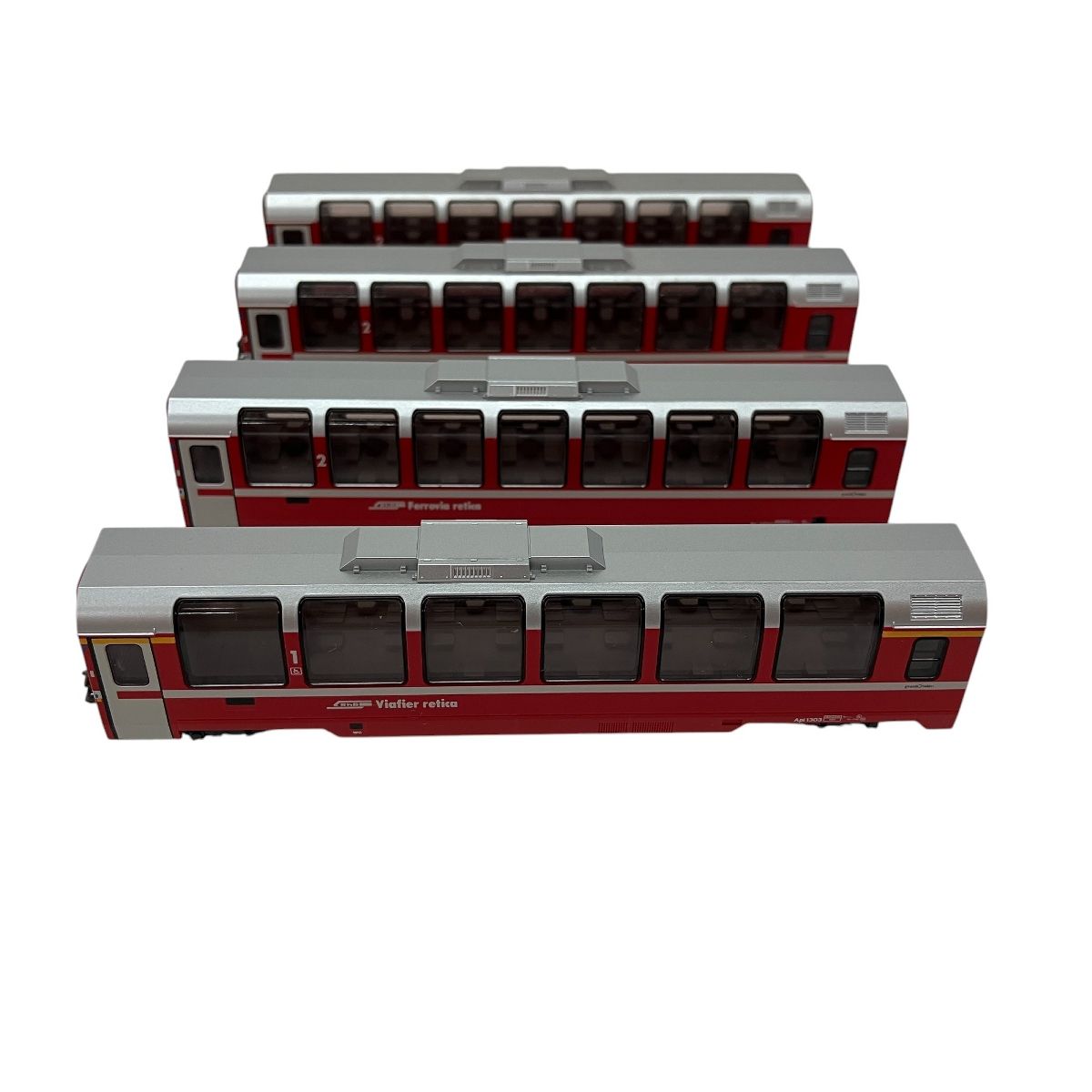 新品未使用 KATOレーティッシュ鉄道 ベルニナ急行 増結 10-1319 KATO 10-1319 レーティッシュ鉄道<ベルニナ急行>4両増結セット