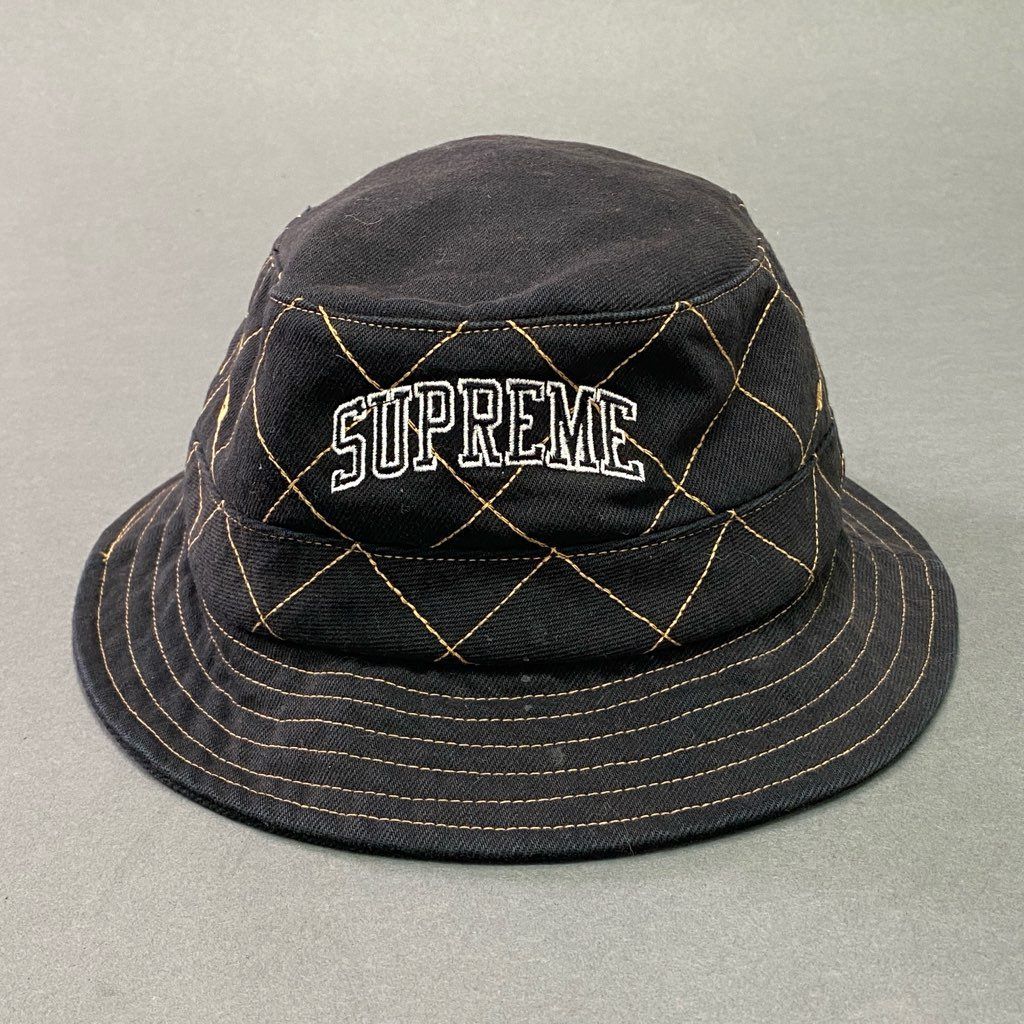 9d5 Supreme シュプリーム Diamond Stitch Crusher Hat バケット