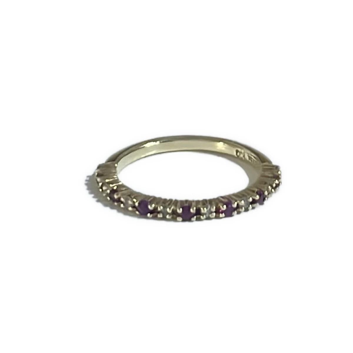 大きい割引 RUGIADA(ルジアダ) メルカリ - K10×ダイヤモンド - リング美品 アクセサリー