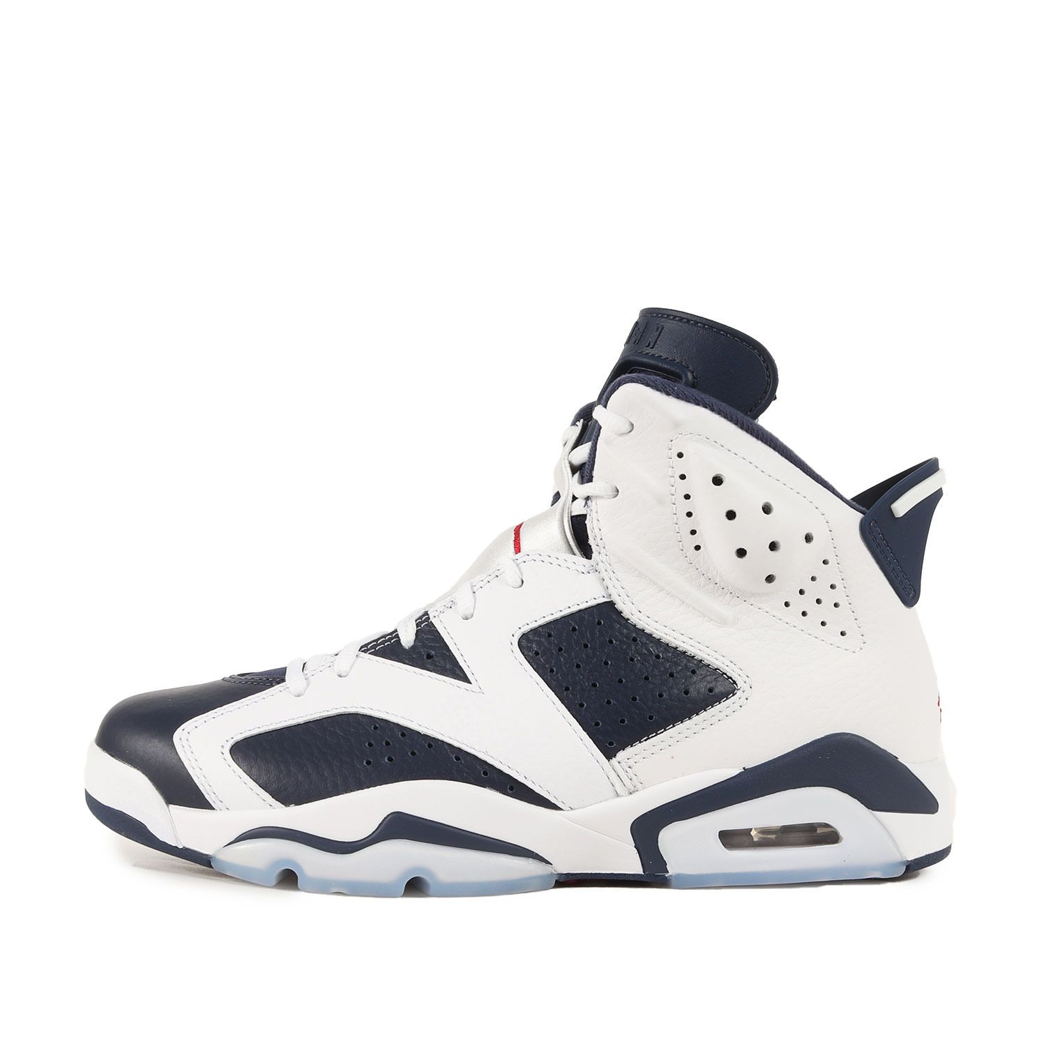 新品 NIKE ナイキ サイズ:27.0cm AIR JORDAN 6 RETRO OLYMPIC (CT8529-164 / 2024年製) エアジョーダン6 レトロ オリンピック ホワイトバツバーシティレッドバツミッドナイトネイビー US9