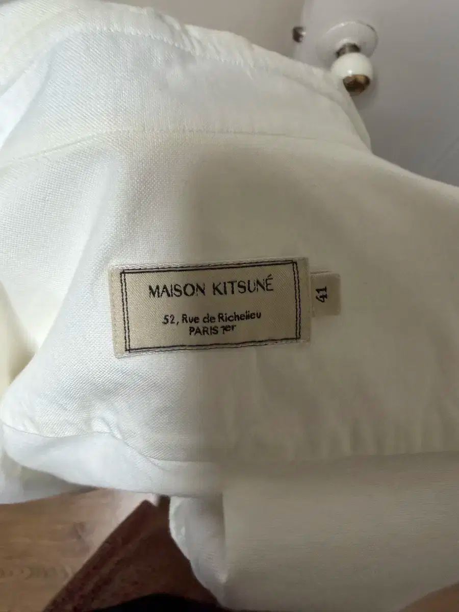 Maison Kitsuné メゾンキツネ シャツ 41 サイズ