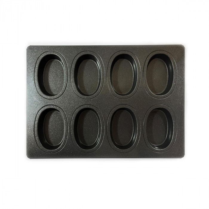 松永製作所 MBテフロン加工 オーバル天板8P MS113