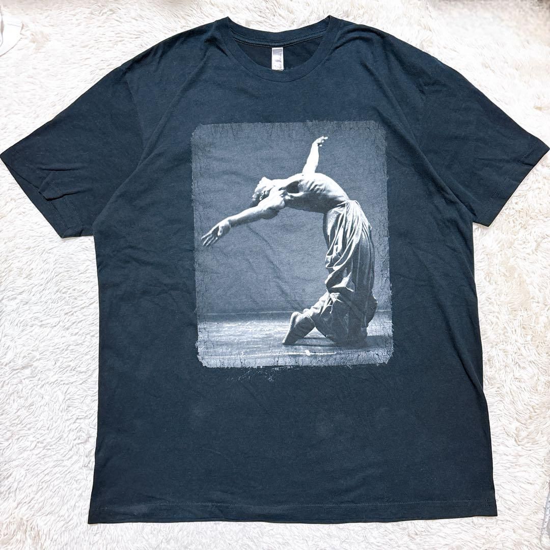 アルビンエイリー アートプリント ダンスデザイン 半袖Tシャツ used in 