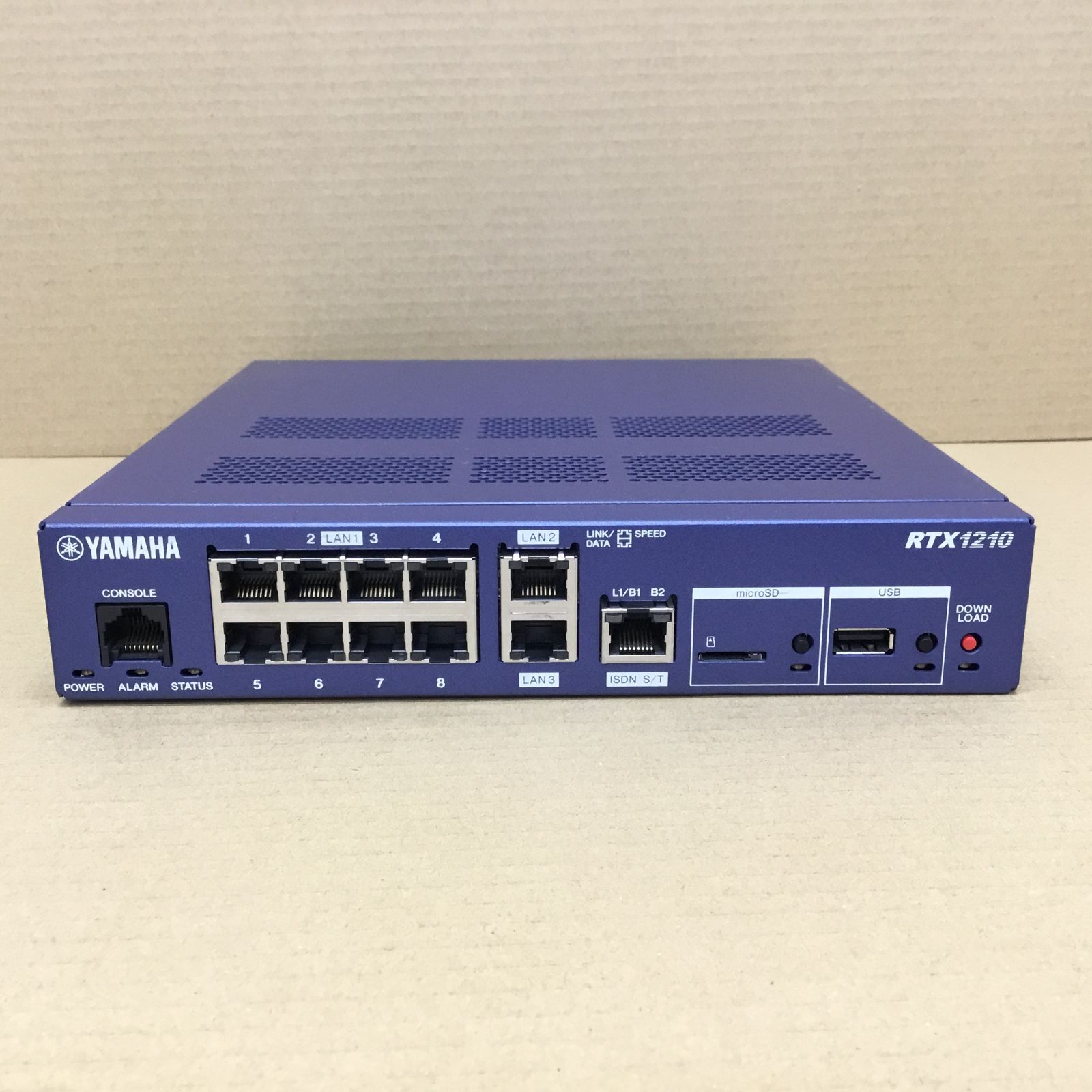 ヤマハ YAMAHA RTX1210 ルーター 通電 済み