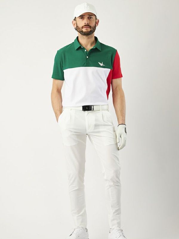 1PIU1UGUALE3 GOLF 113 POLO CRAZY新品未使用‼️ 1PIU1UGUALE3 GOLF 113 ADP GOLF S/S POLO CRAZY‼️ - メルカリ