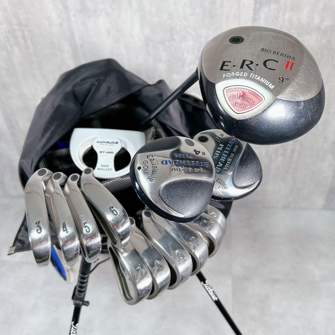 X472《左利き用》Callaway 他 メンズ ゴルフ クラブ フルセット X472《左利き用》Callaway 他 メンズ ゴルフ クラブ フルセット - メルカリ