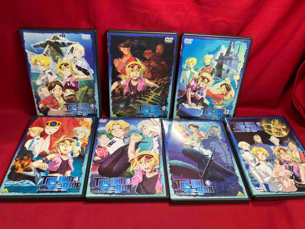 DVD「タイドライン・ブルー（全7巻）」　全巻セット　アニメ DVD「タイドライン・ブルー（全7巻）」 全巻セット アニメ