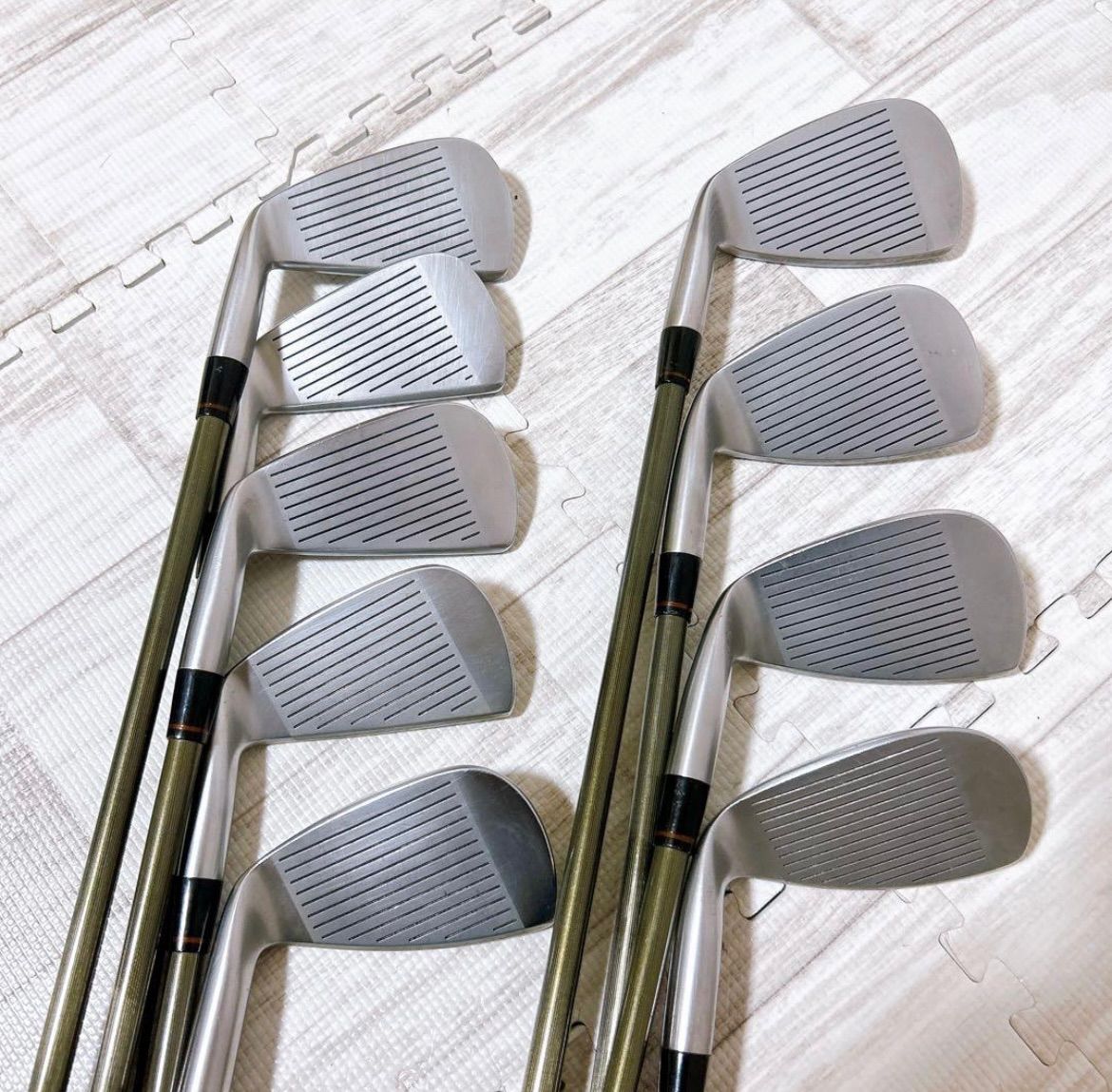 豪華9本セット 金モグラ メンズ ホンマ LB-708 アイアンセット 星4