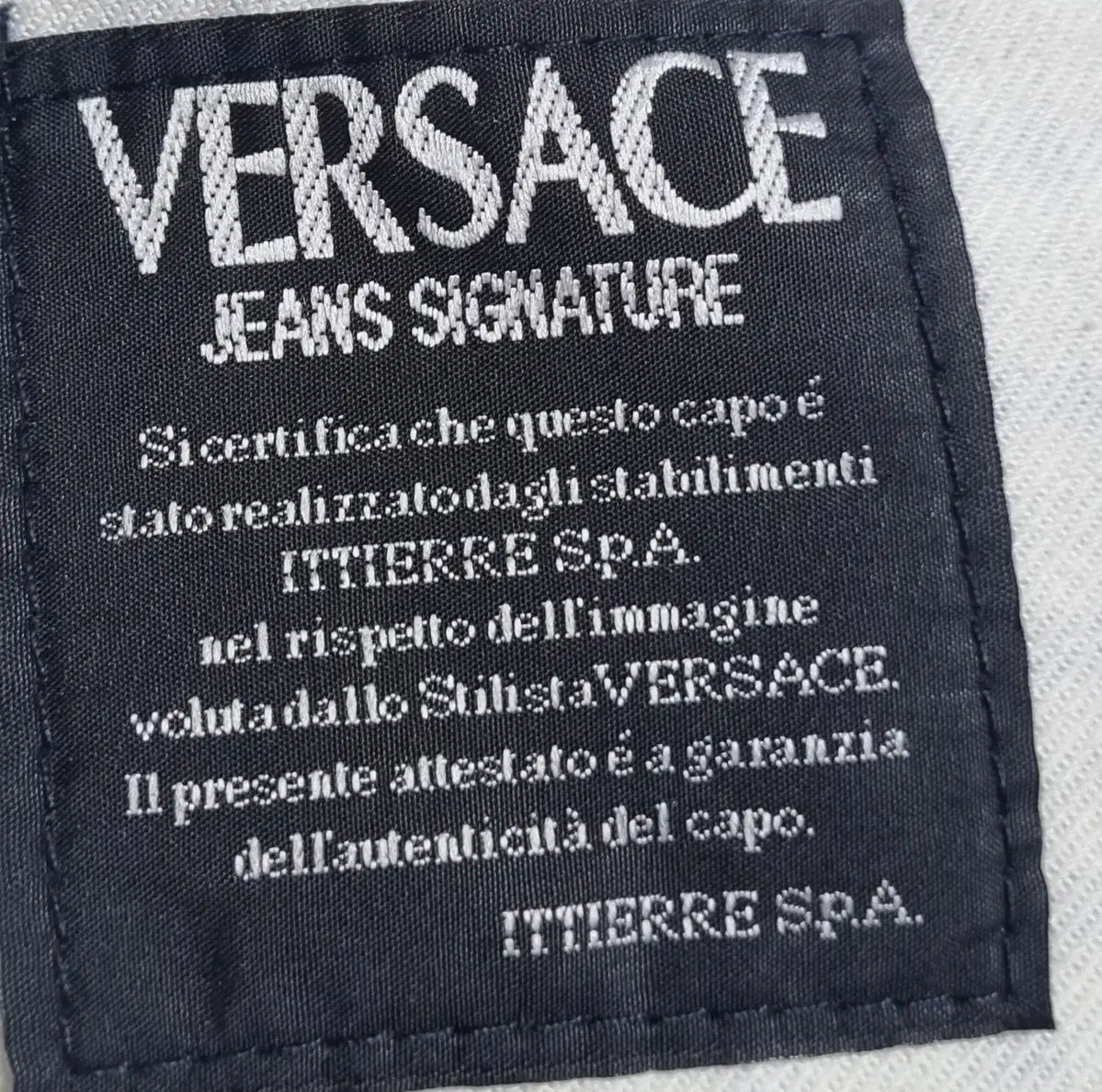 24 ヴェルサーチェ ジーン CHECK パンツ DECORATOM_COM_BR