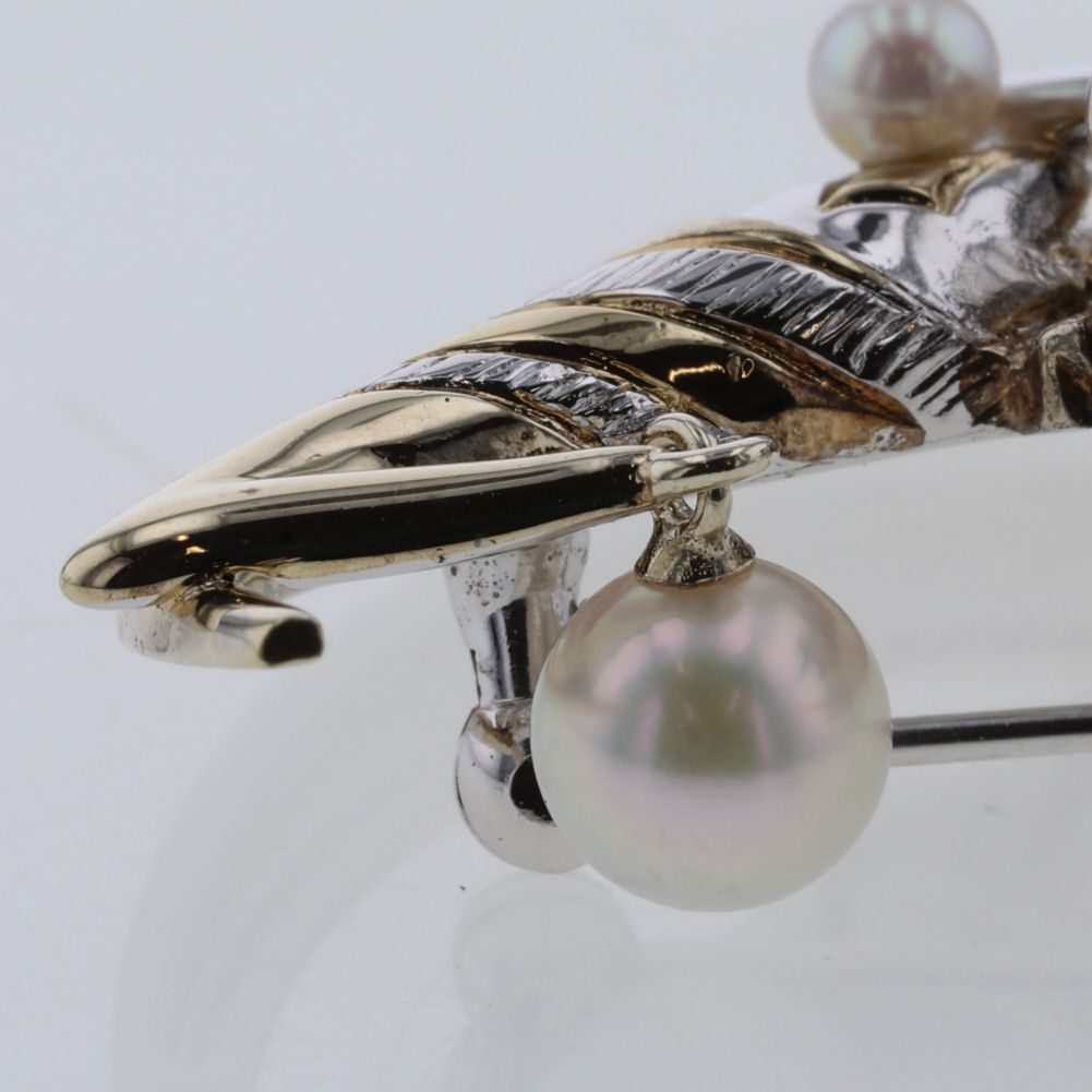 MIKIMOTO ミキモト ブローチ - メルカリ