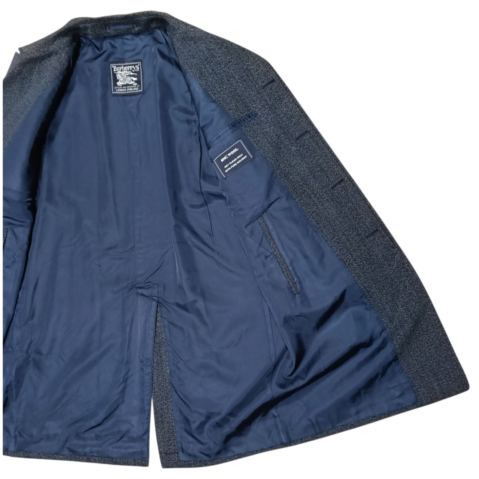 BURBERRY バーバリー Burberrys ステンカラーコート ネイビー系