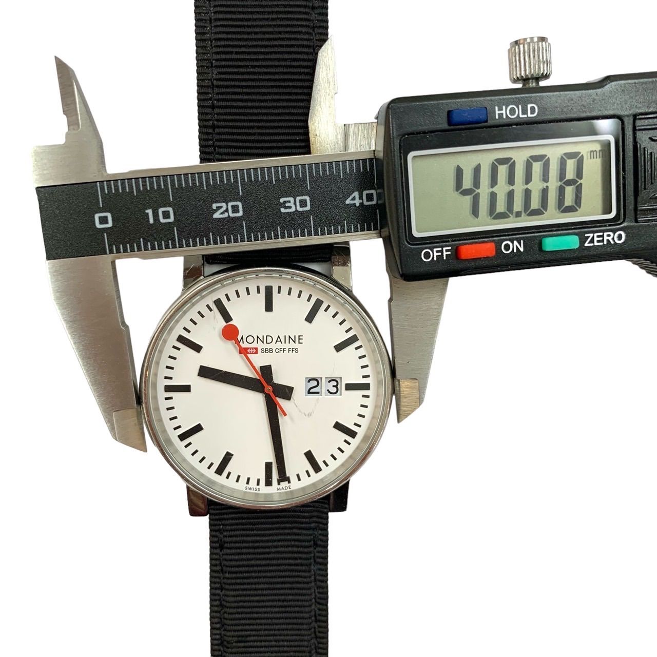美品⭐️モンディーン MONDAINE】 スイス レイルウェイ ウォッチEVO 