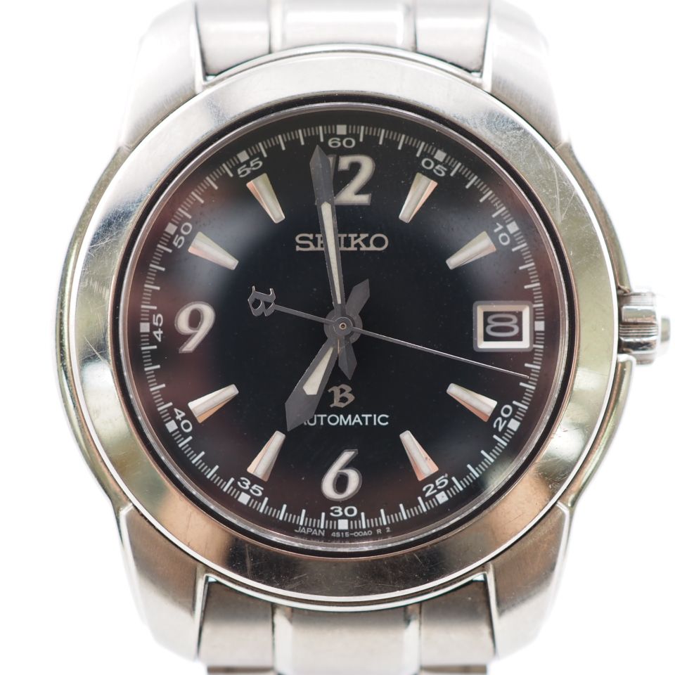 SEIKO/セイコー SAGN001 ブライツ 自動巻き 500本限定 腕時計 ブラック 