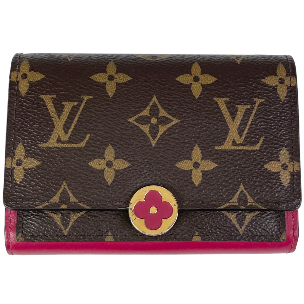 ルイ・ヴィトン Louis Vuitton ポルトフォイユ フロール コンパクト