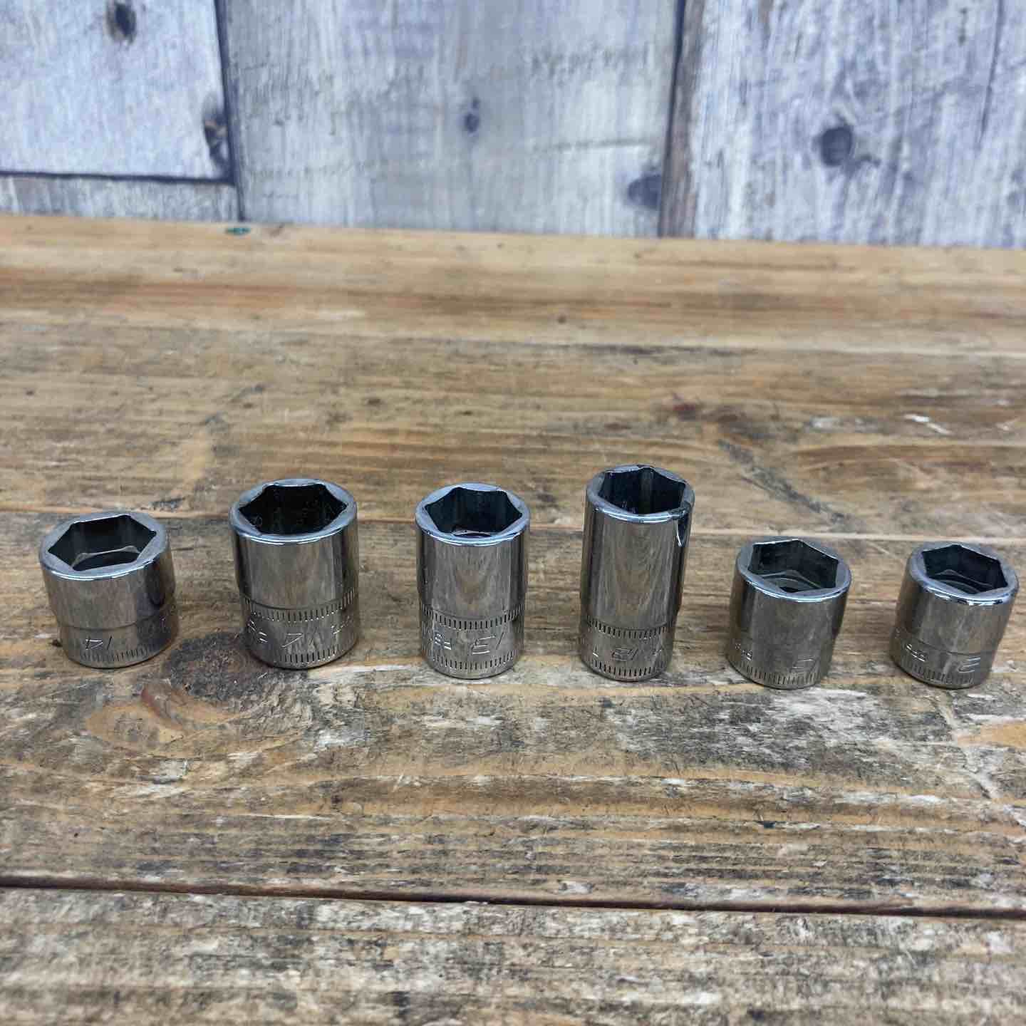 品 スナップオン Snap-on ソケットまとめ TMMS8 RFSM12など 計12個セット 1|4 3|8 ブランド ショート ディープ 東大和店