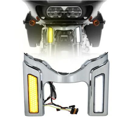 ハーレー ロードグライド ツーリング FLH ABSフロントフォークカバー LEDウインカー Road Glide 2021 2025