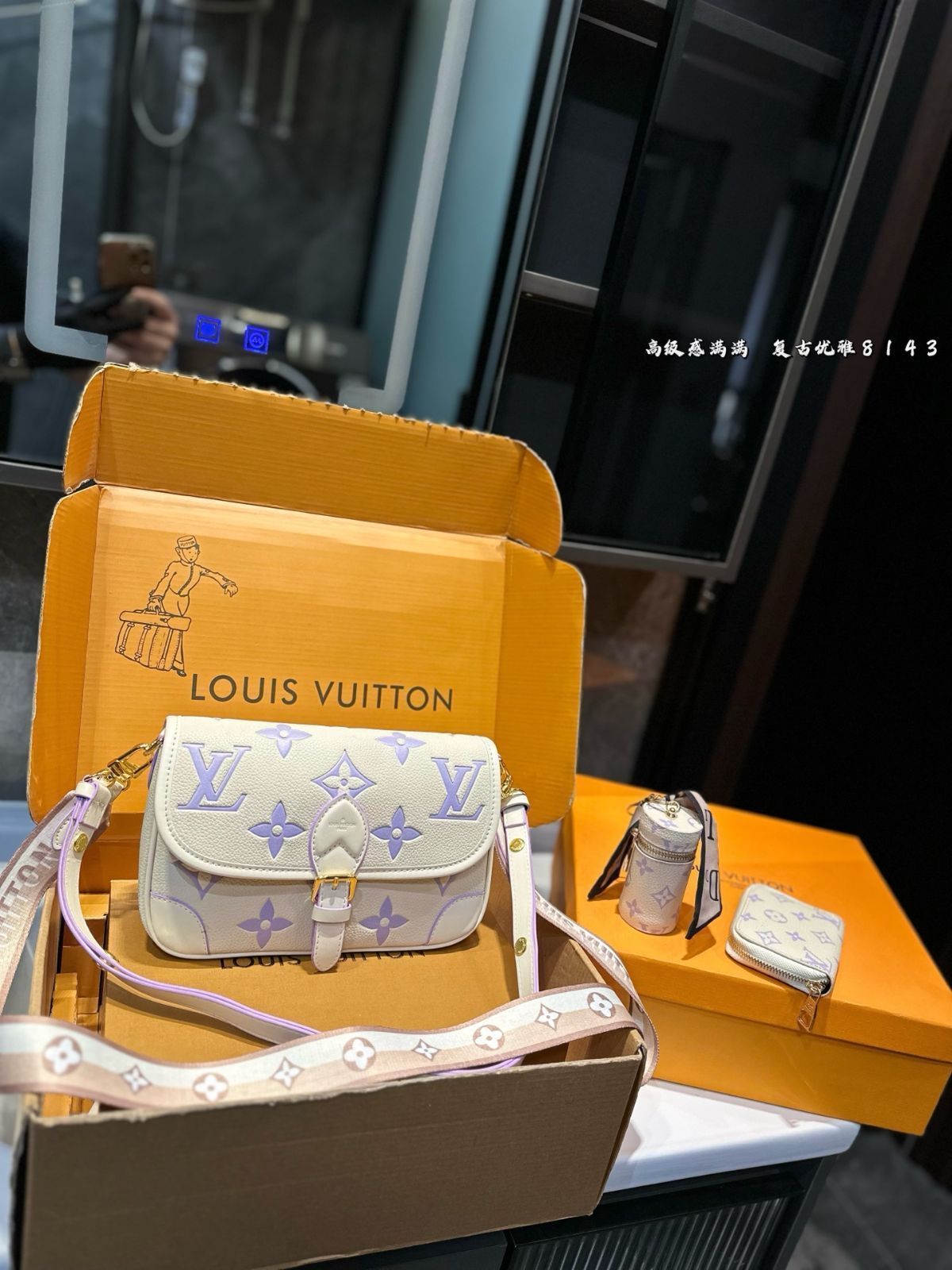 LOUIS VUITTON 箱 新品 未使用 3種類 26￼個セット 今日特価】LV 3点セット, バゲットバッグ＆コインケース