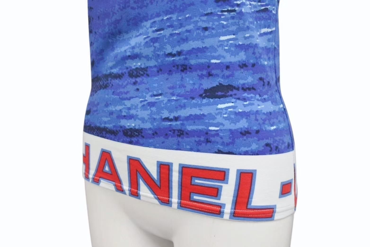 極美品 CHANEL シャネル サーフライン タンクトップ サーフ