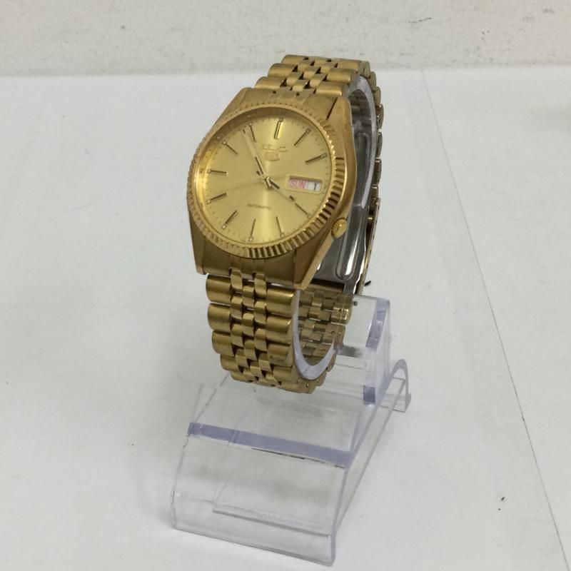 セイコー5 　SEIKO5　7S26-0500 自動巻き ゴールド セイコー5 SEIKO5 7S26-0500 自動巻き ゴールド 5 腕時計 自動巻き