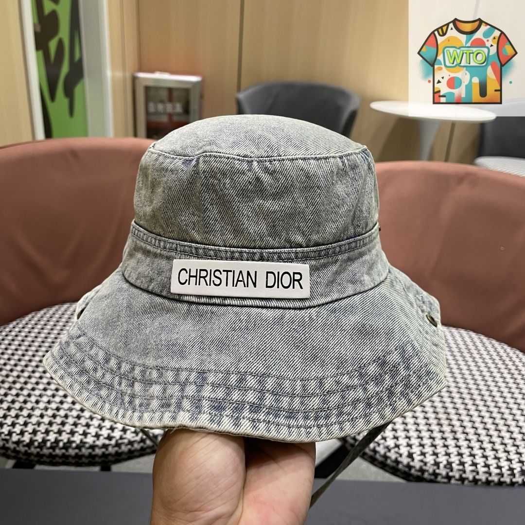 Dior デニム バケットハット 中古】クリスチャンディオール Christian Dior デニム ボブ 帽子