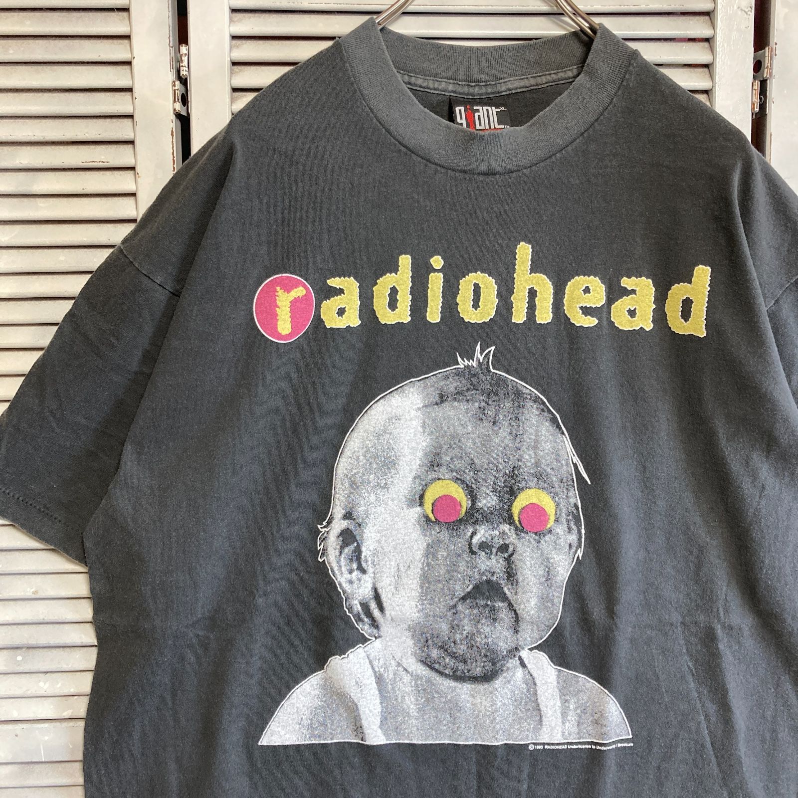 【RADIOHEAD】 オフィシャルTシャツ Lサイズ USA製 USA製 レディオヘッド Radiohead tee Tシャツ - メルカリ