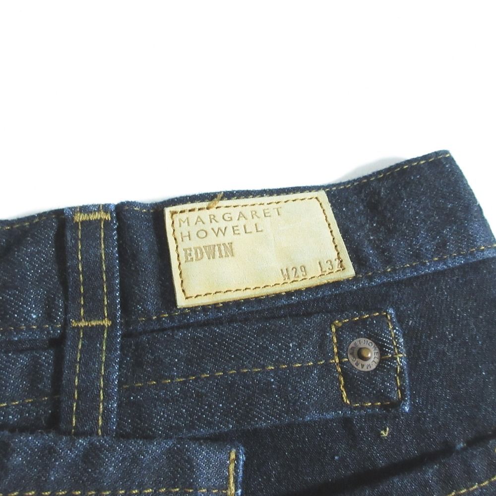 美品 MARGARET HOWELL マーガレットハウエル エドウィンコラボ ワーク